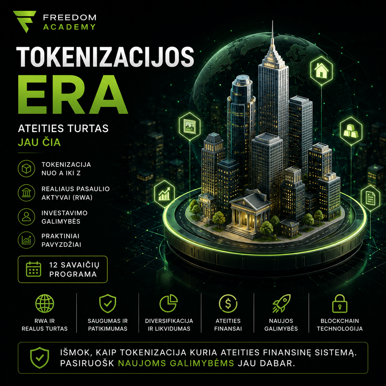 Tokenizacija ir Stabilių monetų era.
