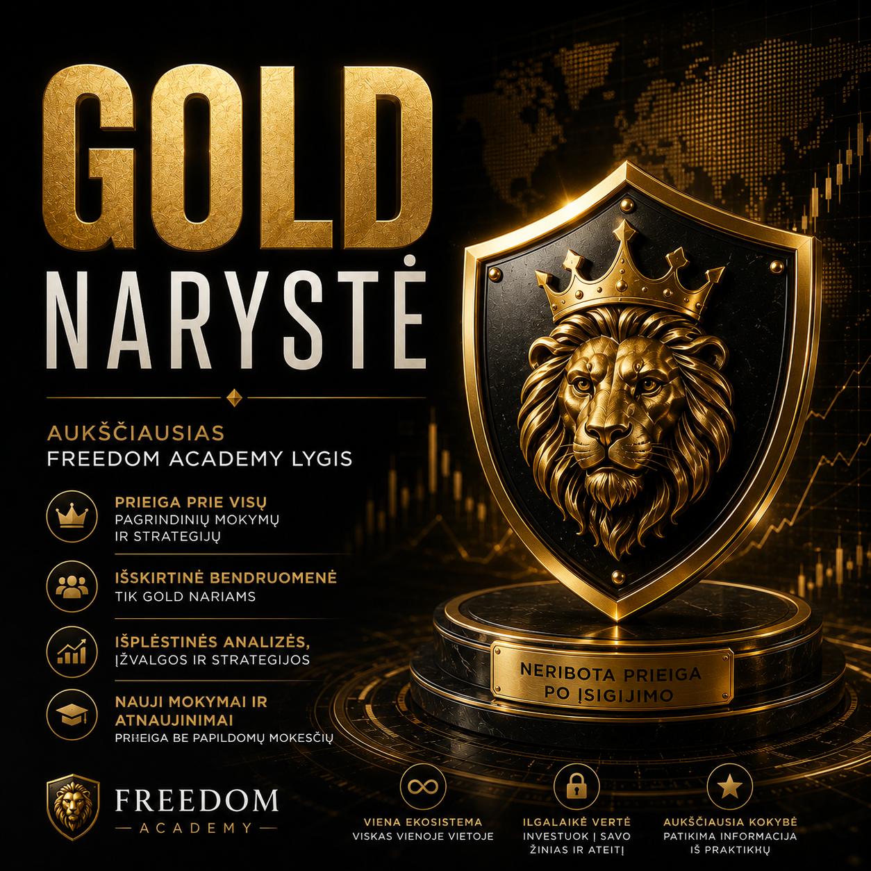 Freedom Academy GOLD Narystė